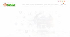 Desktop Screenshot of nastersrl.com