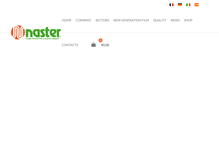 Tablet Screenshot of nastersrl.com